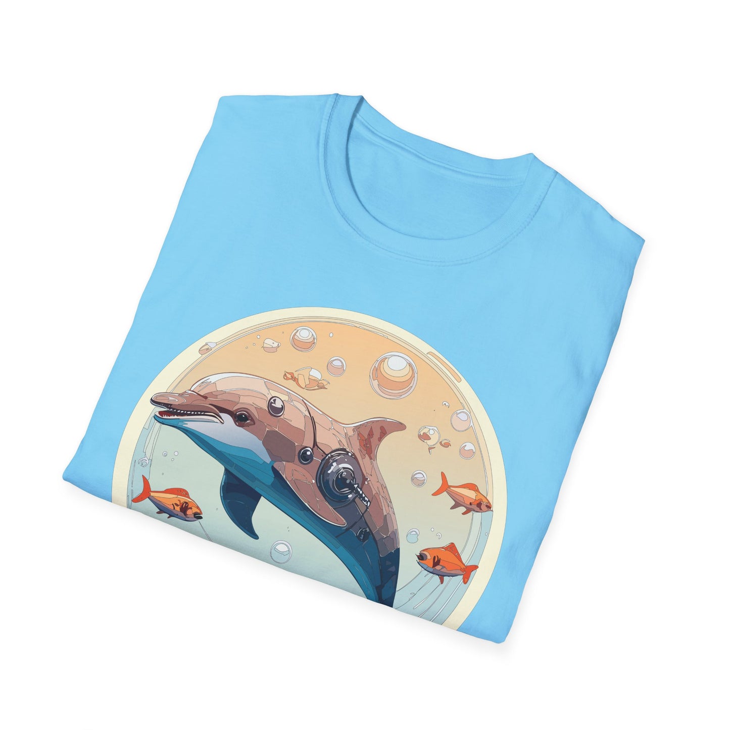 Dolphin Shirts, Shirt with Dolphin, Fish Tee Shirt, Animal Shirt