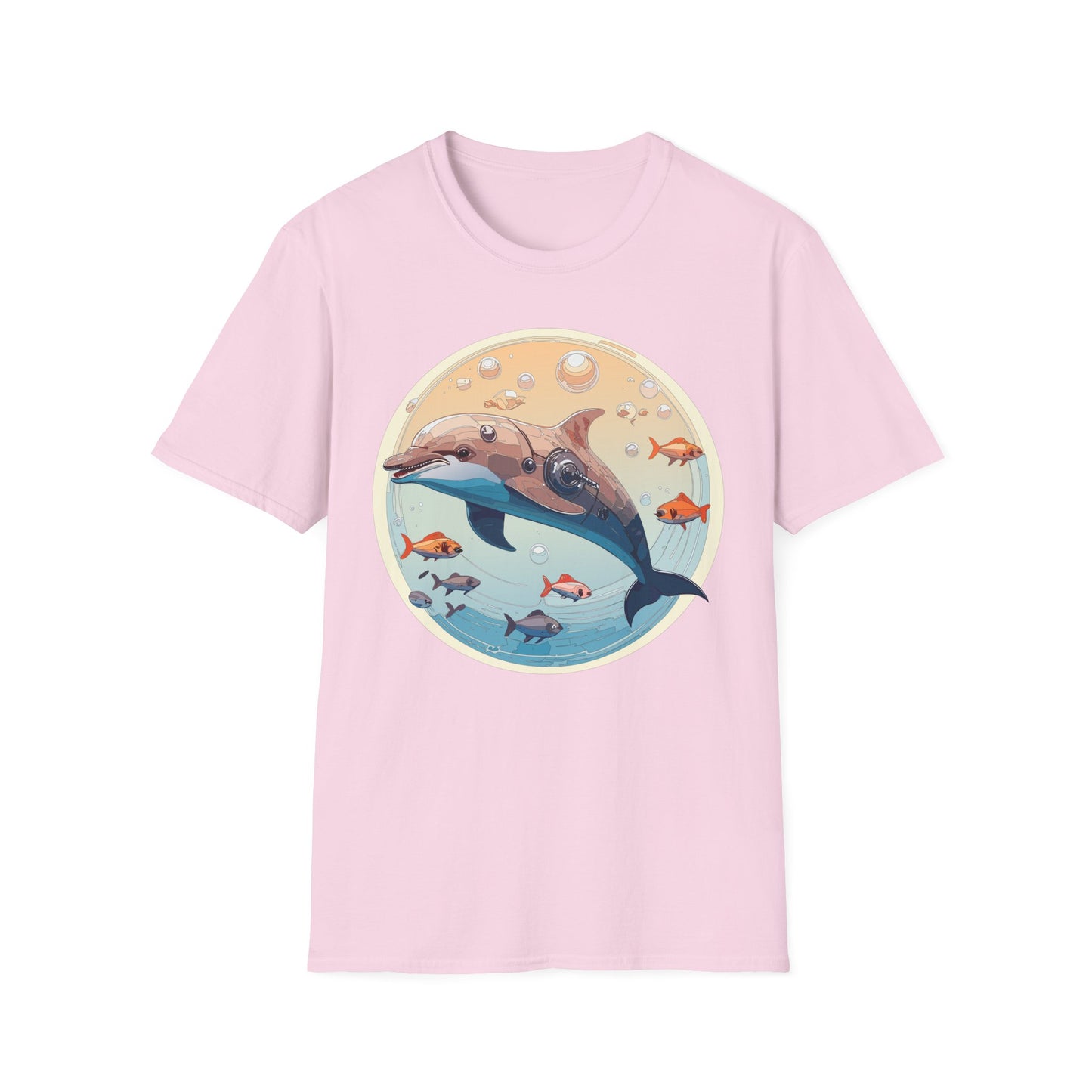 Dolphin Shirts, Shirt with Dolphin, Fish Tee Shirt, Animal Shirt
