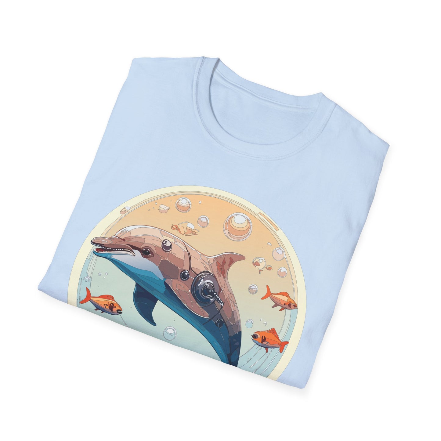 Dolphin Shirts, Shirt with Dolphin, Fish Tee Shirt, Animal Shirt