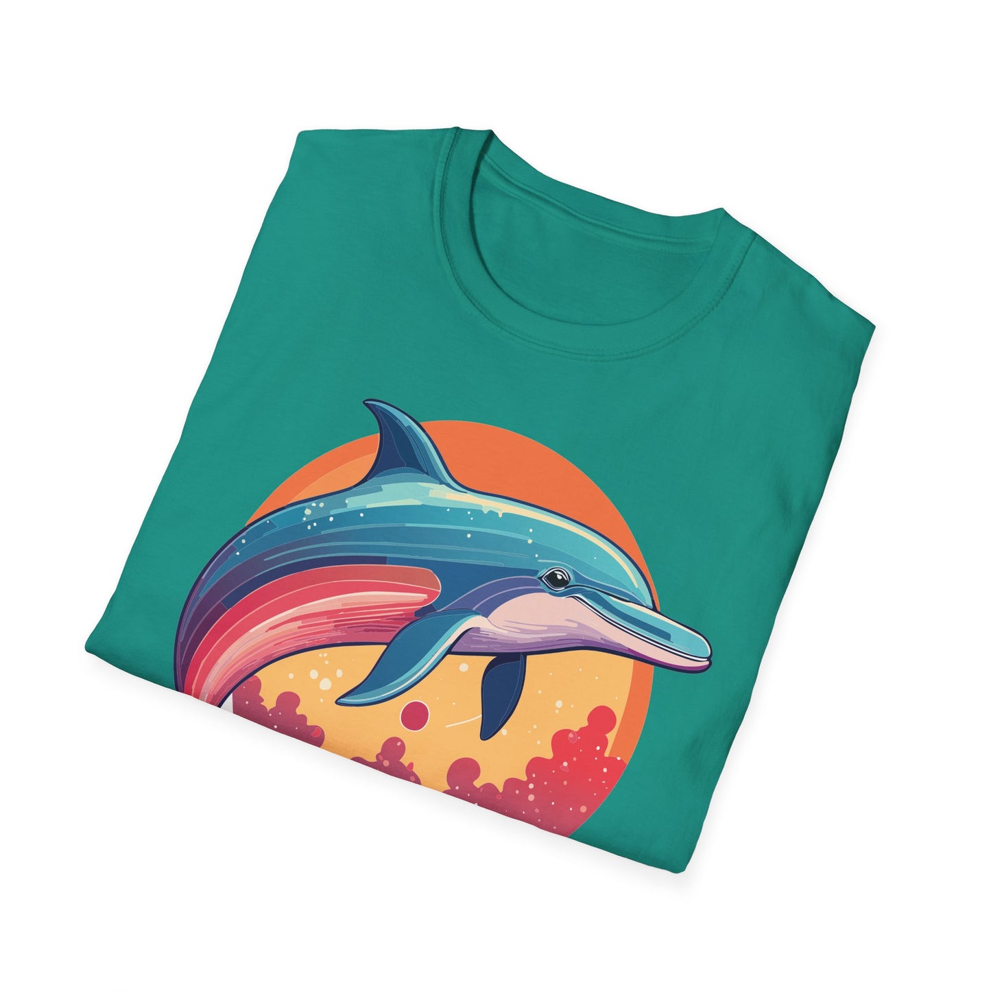 Dolphin Shirts, Shirt with Dolphin, Fish Tee Shirt, Animal Shirt