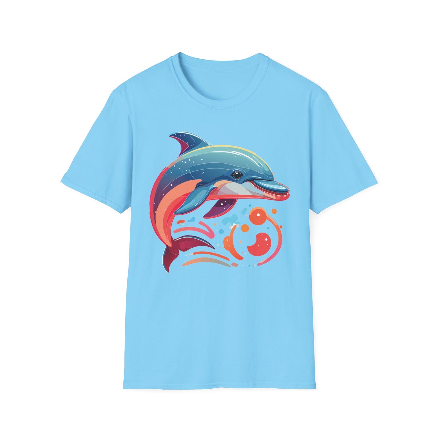 Dolphin Shirts, Shirt with Dolphin, Fish Tee Shirt, Animal Shirt