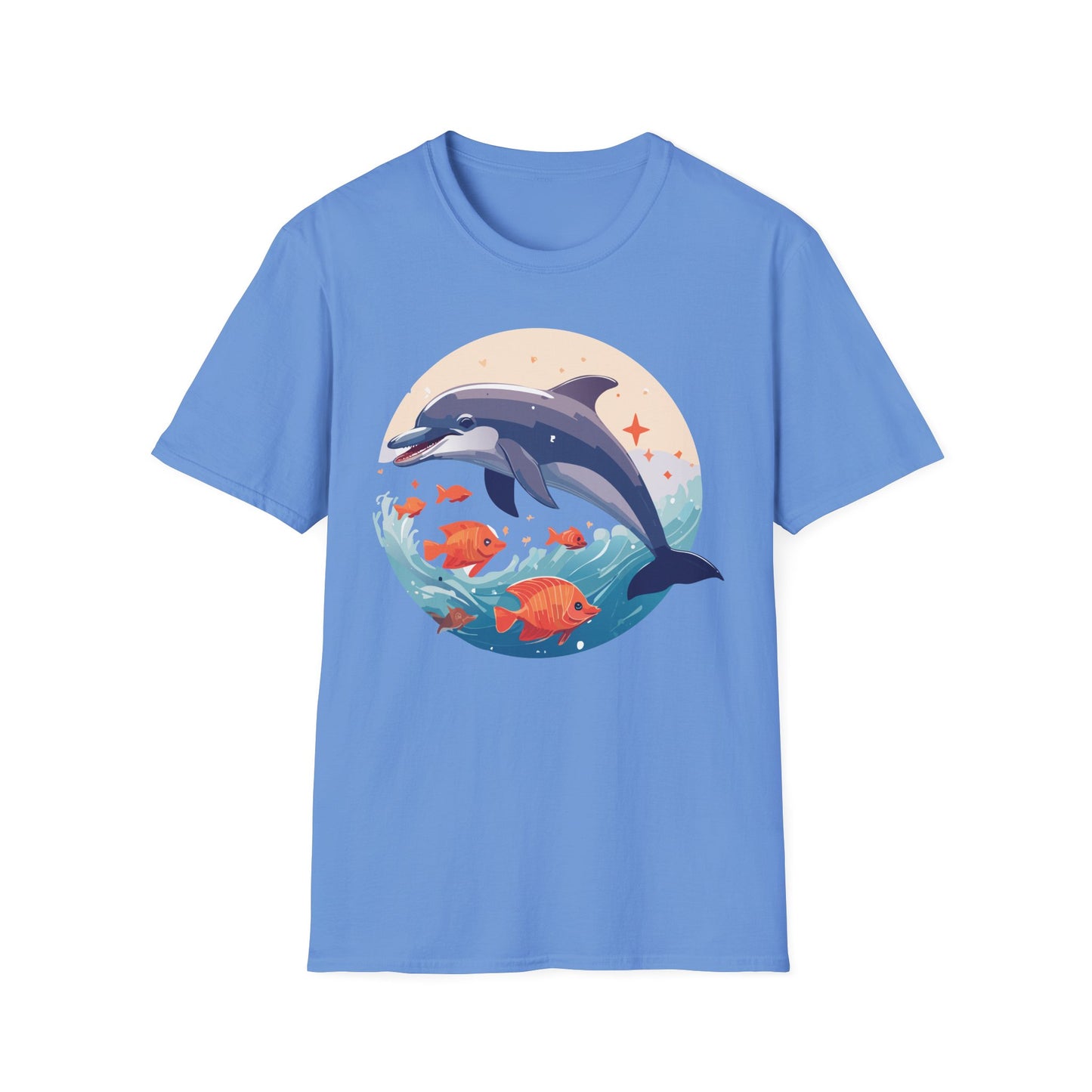 Dolphin Shirts, Shirt with Dolphin, Fish Tee Shirt, Animal Shirt