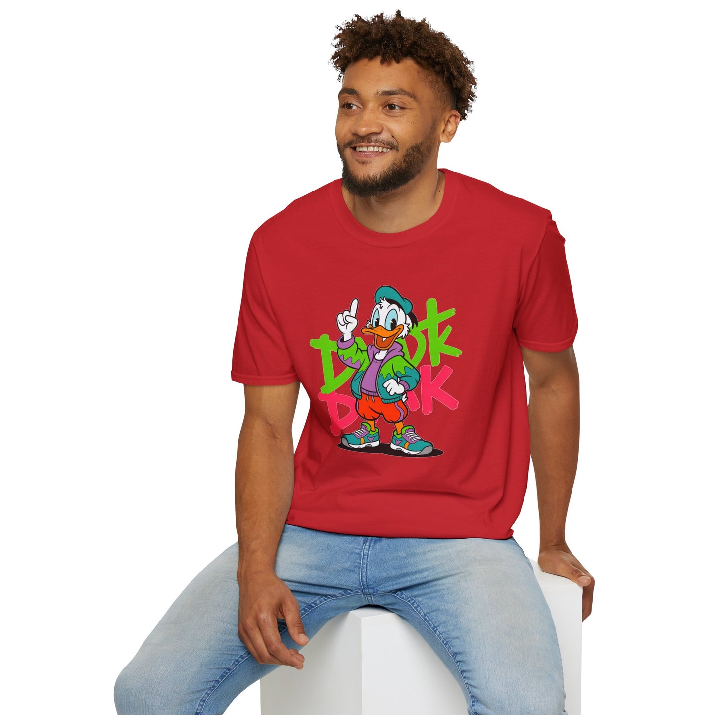 Gildan Softstyle 64000 Unisex Cartoon Animation T Shirt With Funny Animals Tee Apparel