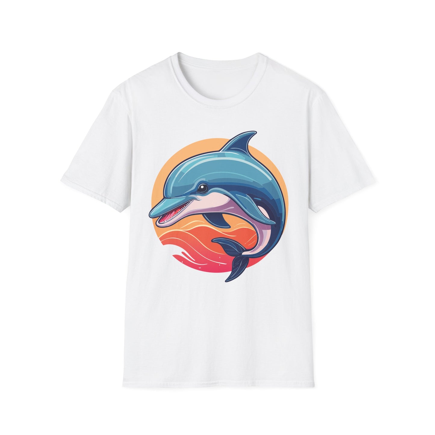 Dolphin Shirts, Shirt with Dolphin, Fish Tee Shirt, Animal Shirt