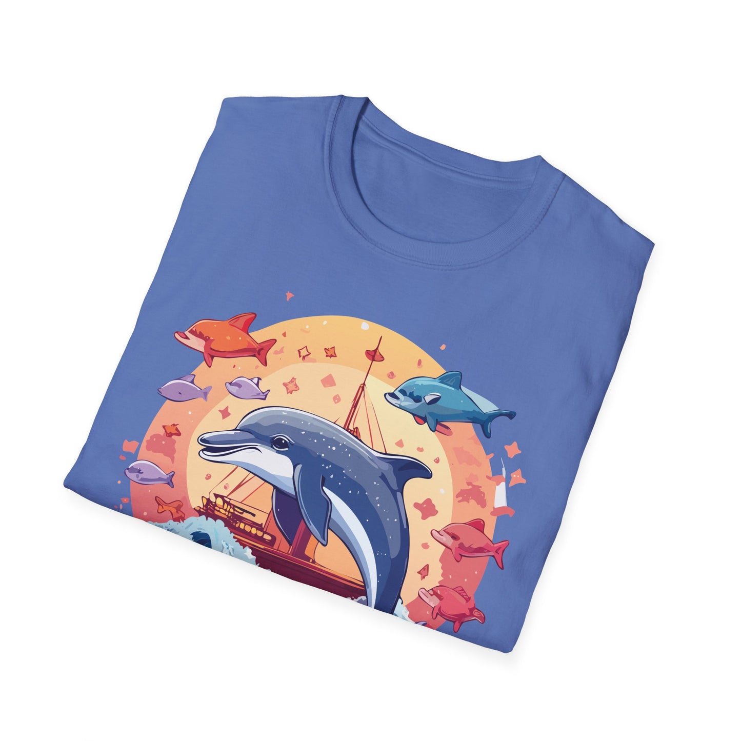 Dolphin Shirts, Shirt with Dolphin, Fish Tee Shirt, Animal Shirt