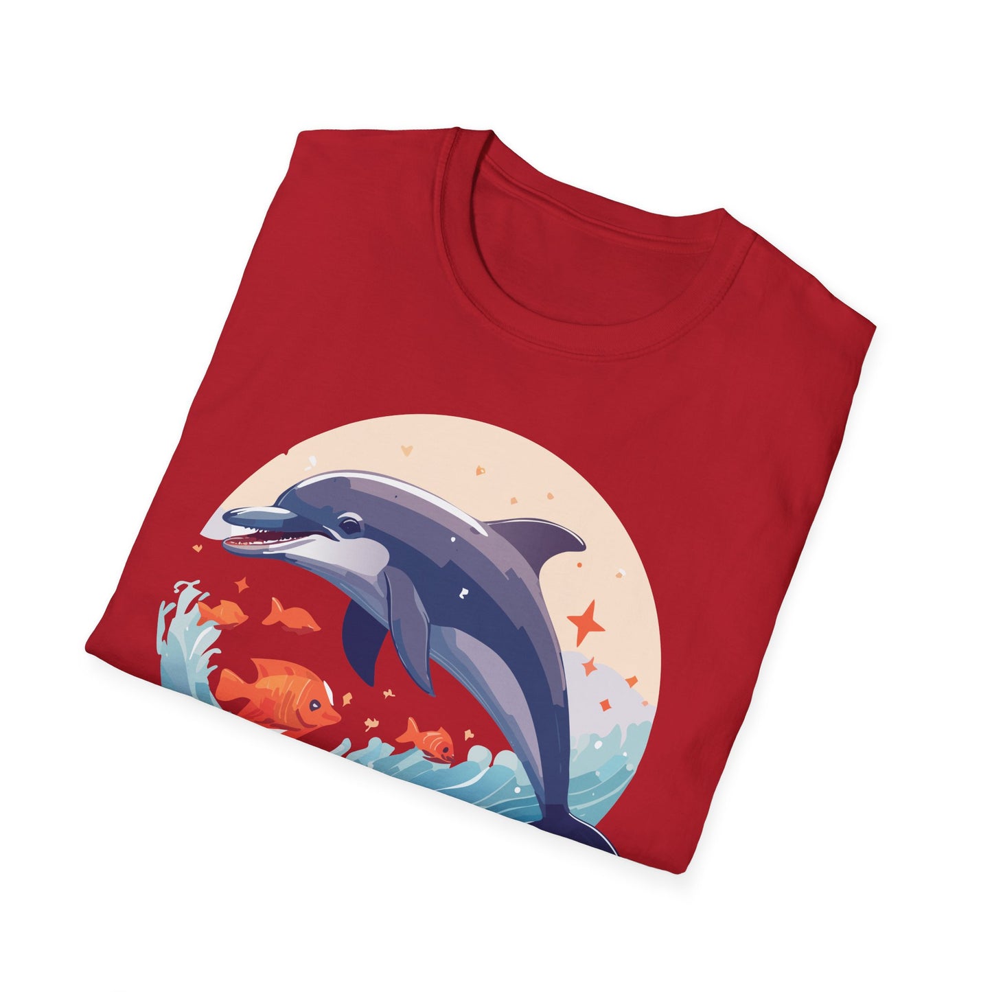 Dolphin Shirts, Shirt with Dolphin, Fish Tee Shirt, Animal Shirt