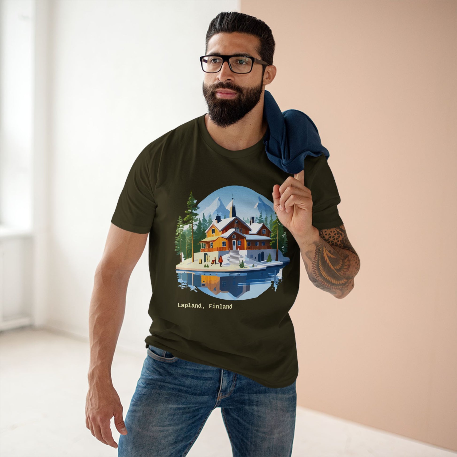 Travel Shirt, Tourist Shirt, Lapland Shirt - retro2nova