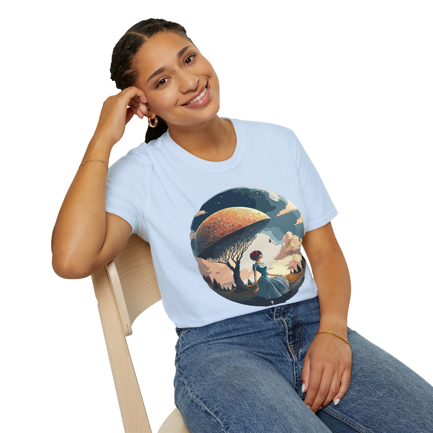 Womens T Shirts, Ladies Graphic T Shirts, Art Design Shirt