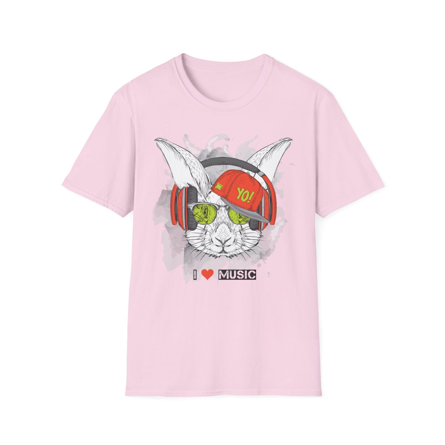 I love Music Animals Shirts, Shirt with Animals, Animals with Headphones Shirt