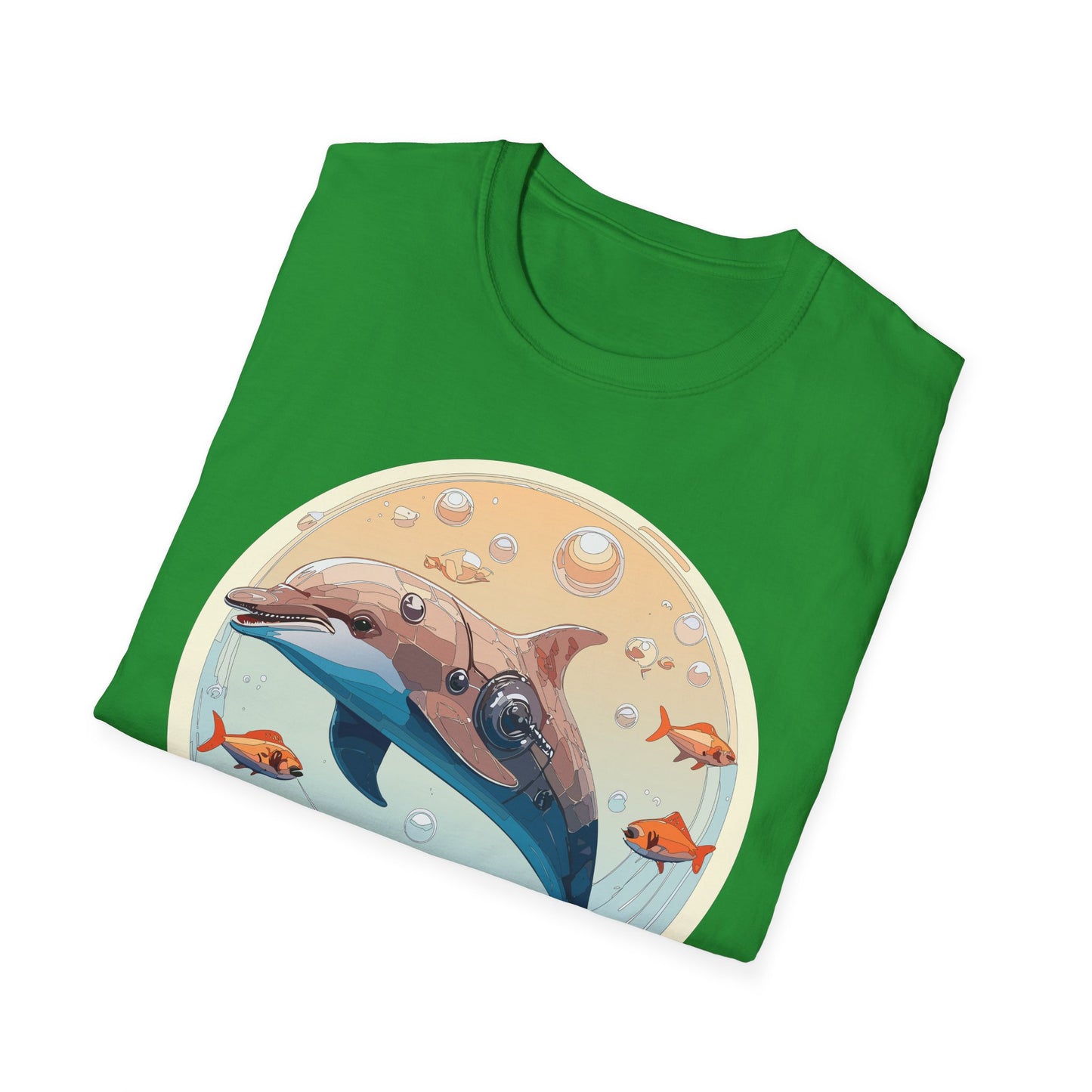 Dolphin Shirts, Shirt with Dolphin, Fish Tee Shirt, Animal Shirt
