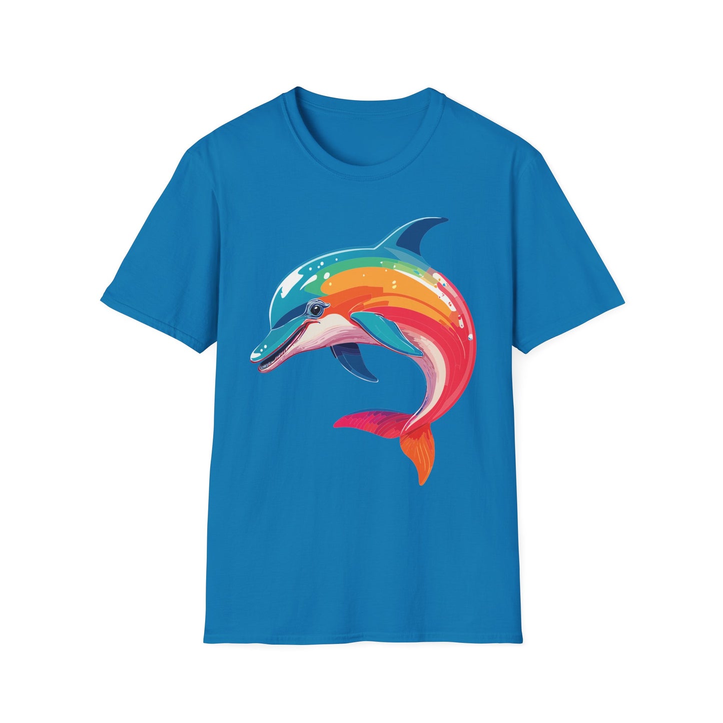Dolphin Shirts, Shirt with Dolphin, Fish Tee Shirt, Animal Shirt
