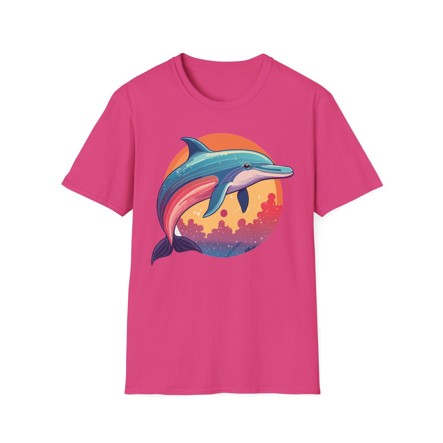 Dolphin Shirts, Shirt with Dolphin, Fish Tee Shirt, Animal Shirt