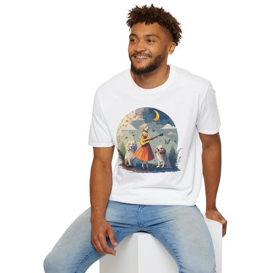 Womens Graphic T Shirts Art Design Tee Softstyle Gildan 64000 100 Percent Cotton