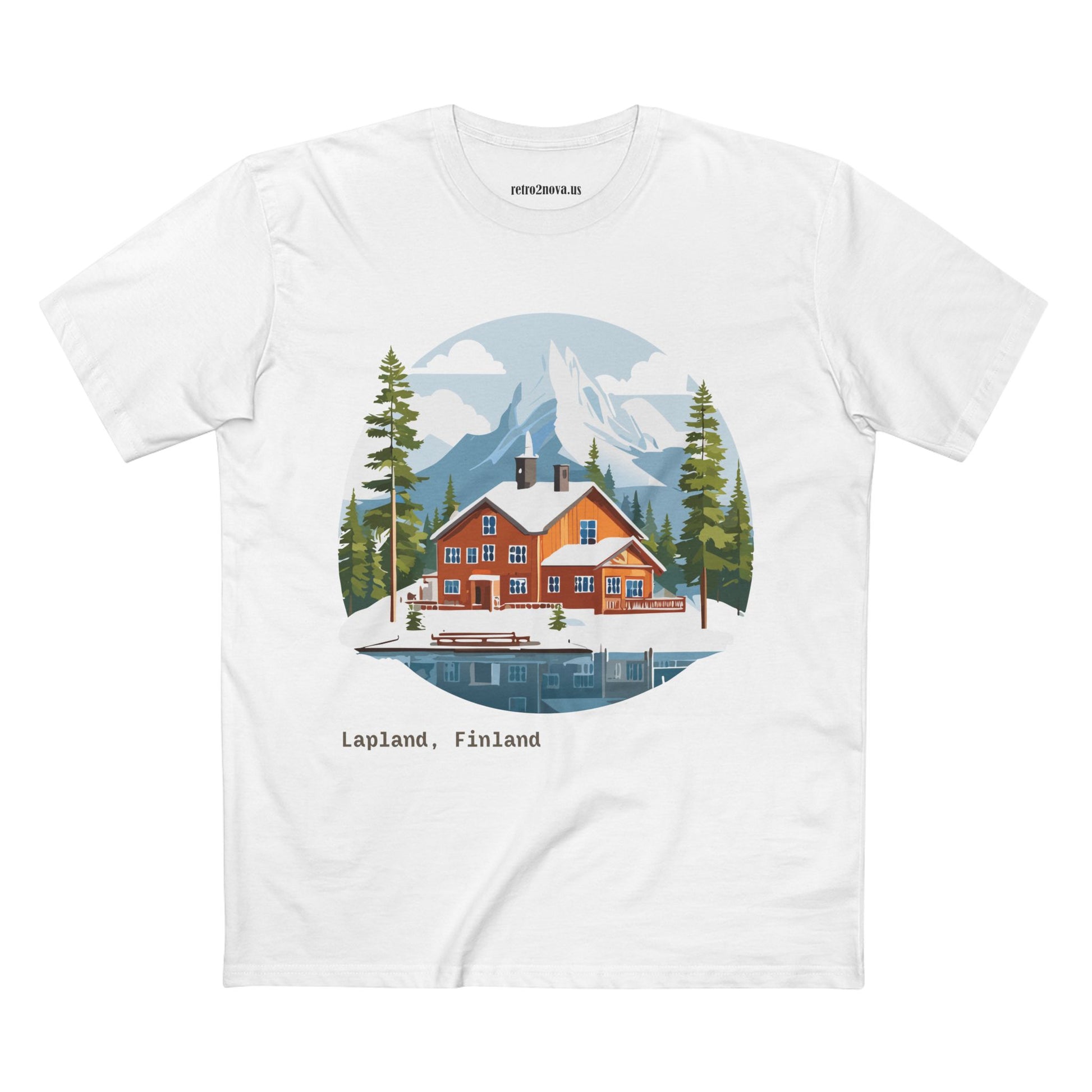 Travel Shirt, Tourist Shirt, Lapland Shirt - retro2nova