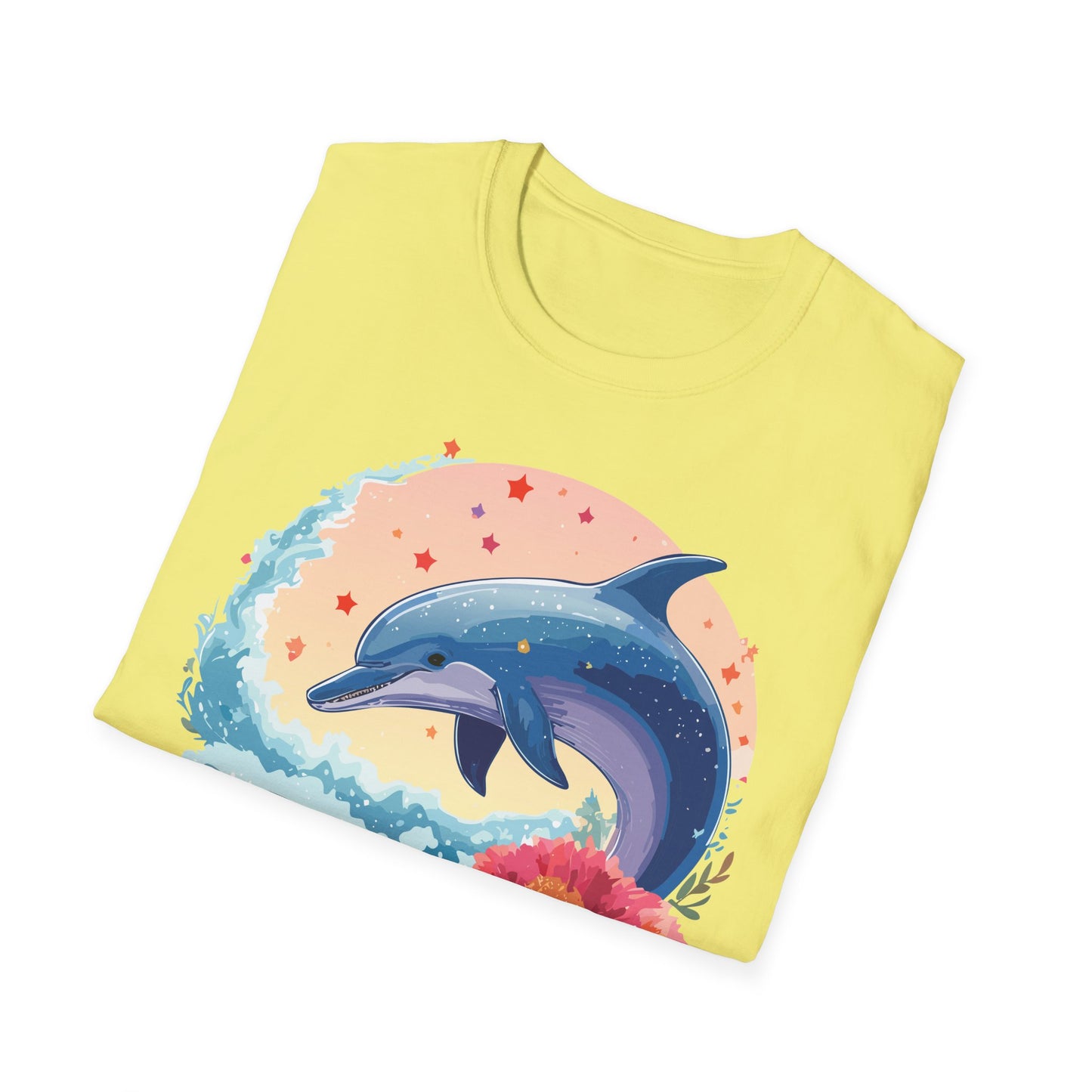 Dolphin Shirts, Shirt with Dolphin, Fish Tee Shirt, Animal Shirt