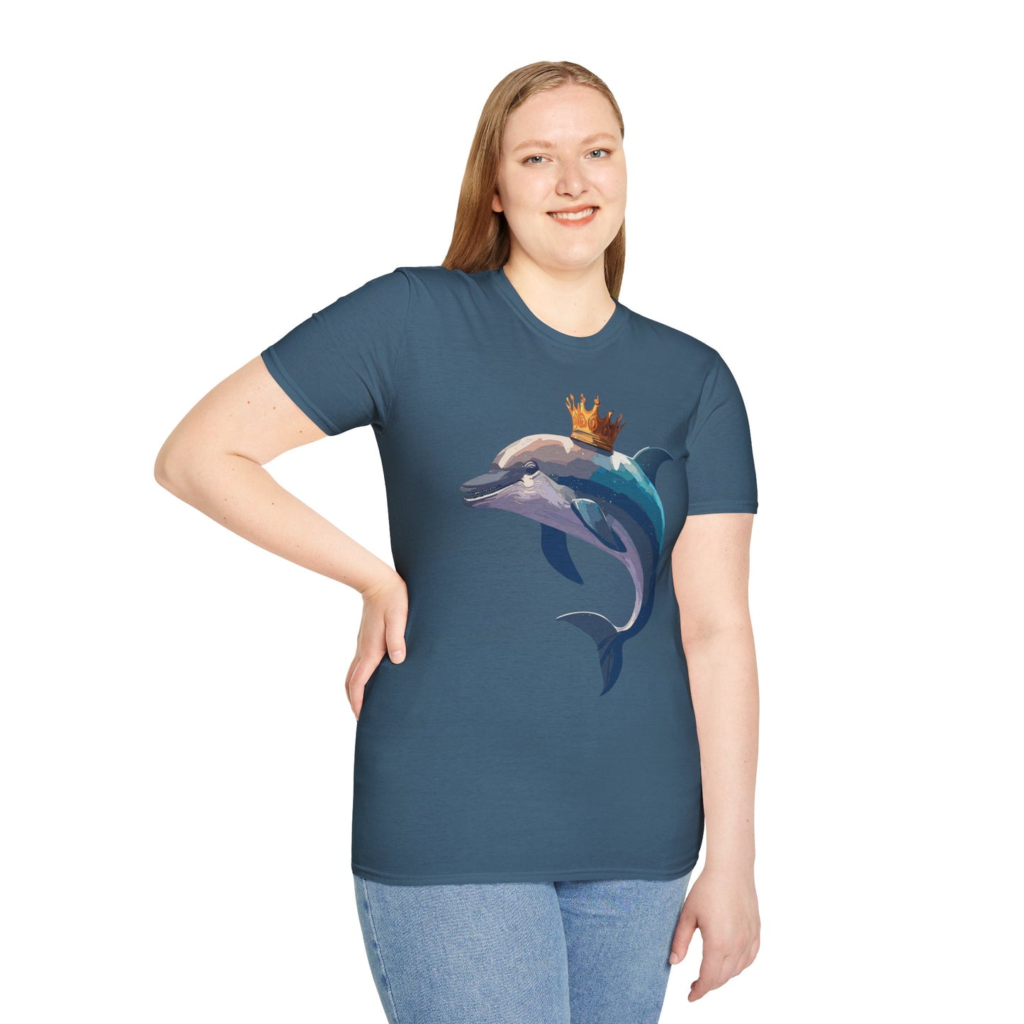 Dolphin Shirts, Shirt with Dolphin, Fish Tee Shirt, Animal Shirt