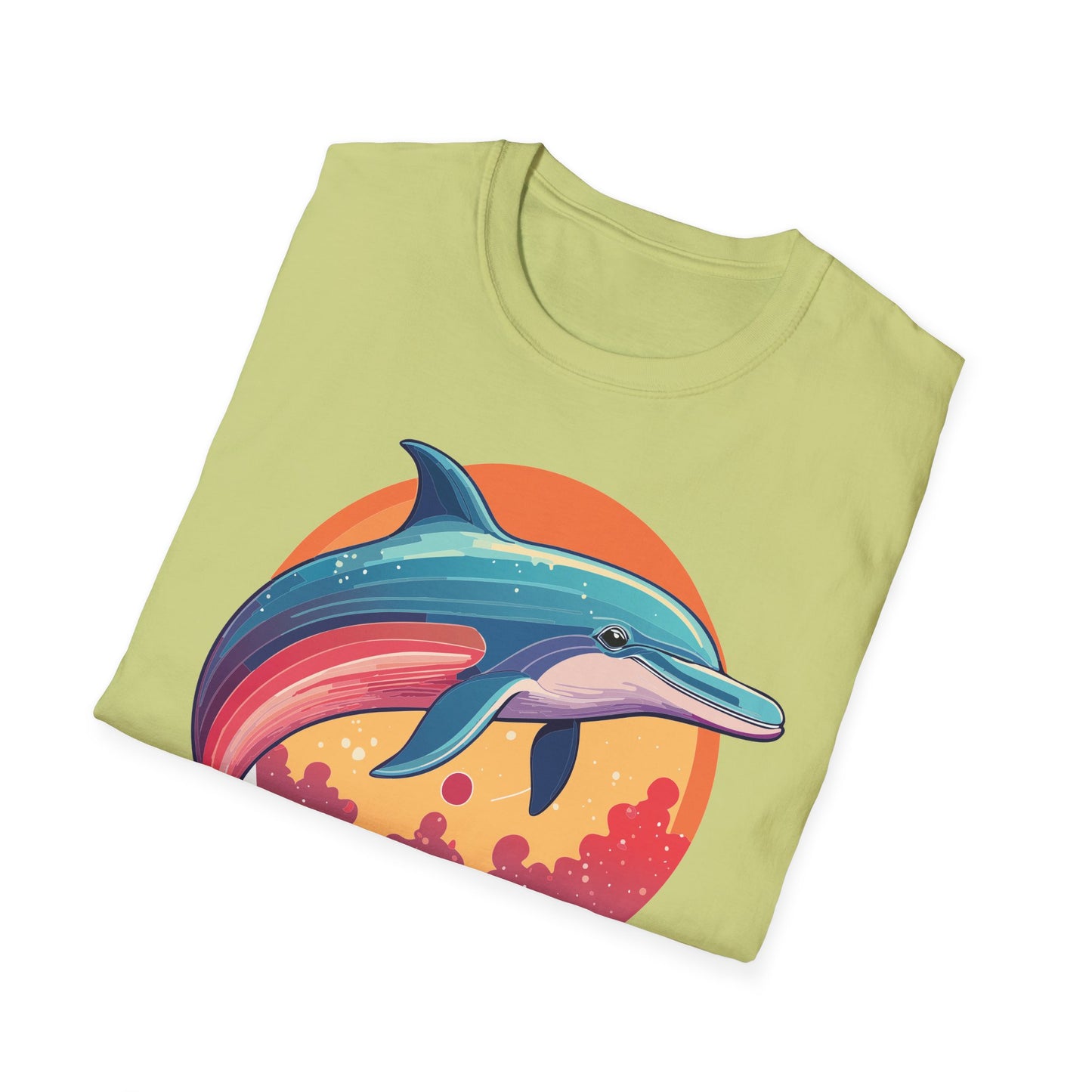 Dolphin Shirts, Shirt with Dolphin, Fish Tee Shirt, Animal Shirt