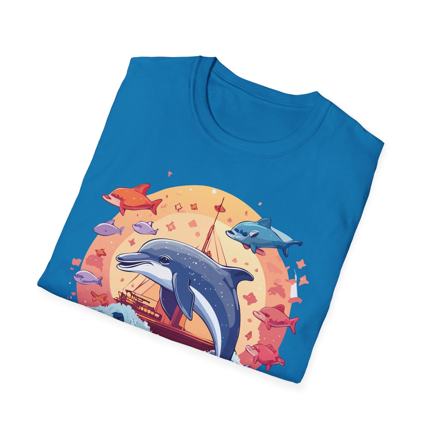 Dolphin Shirts, Shirt with Dolphin, Fish Tee Shirt, Animal Shirt