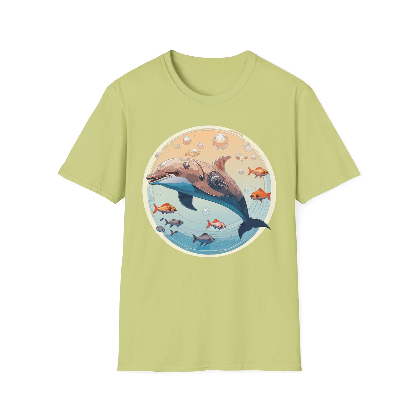 Dolphin Shirts, Shirt with Dolphin, Fish Tee Shirt, Animal Shirt