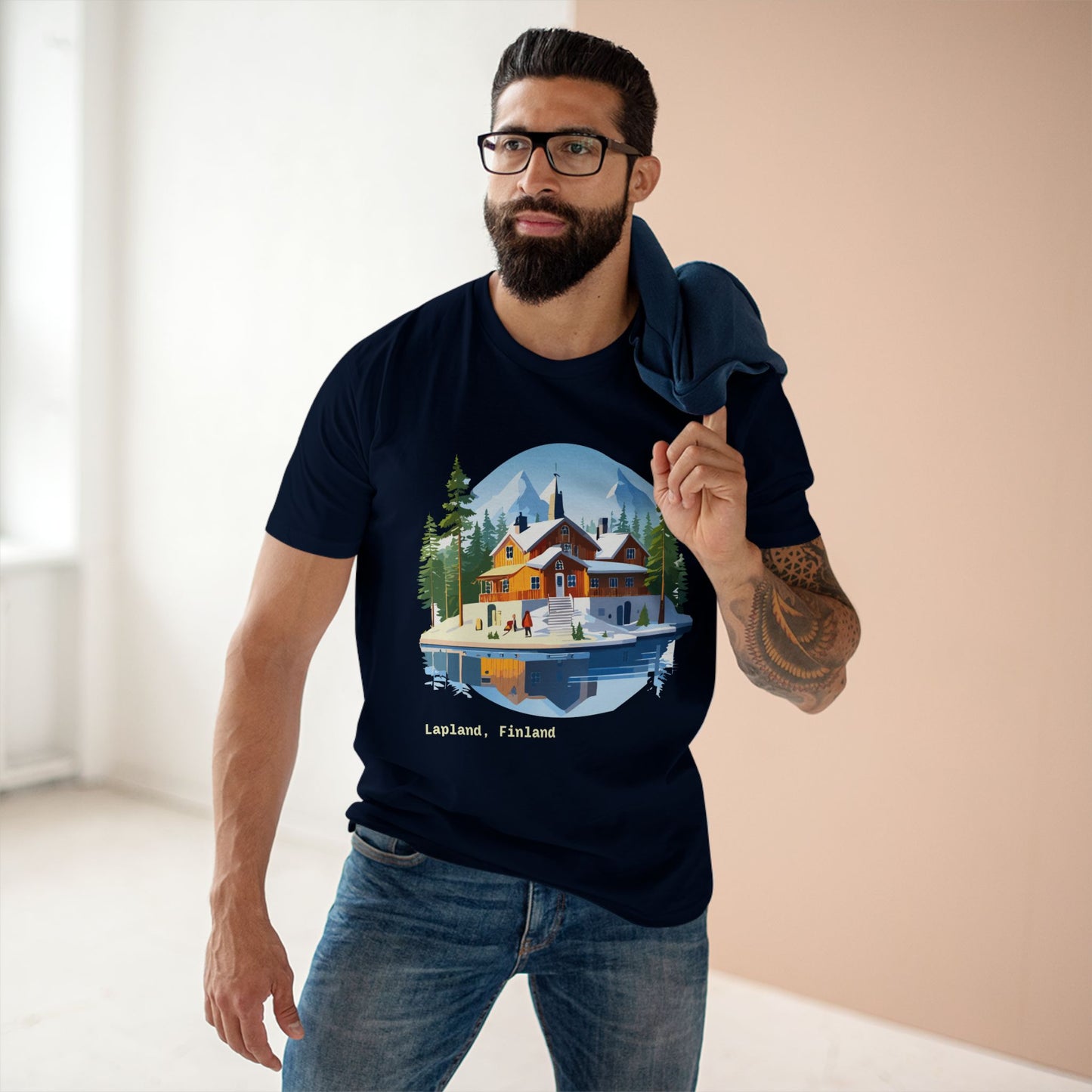 Travel Shirt, Tourist Shirt, Lapland Shirt - retro2nova