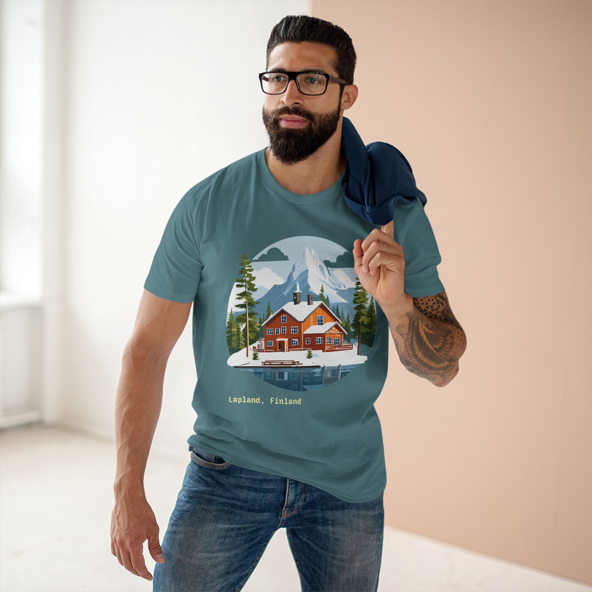 Travel Shirt, Tourist Shirt, Lapland Shirt - retro2nova