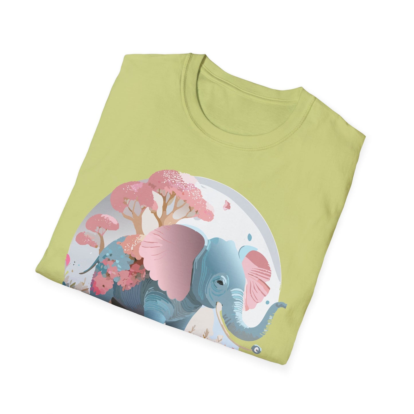 Elephant Shirt, T Shirt with Elephant, Elephant on T Shirt, T Shirt with Animation, Animals Tee Shirt