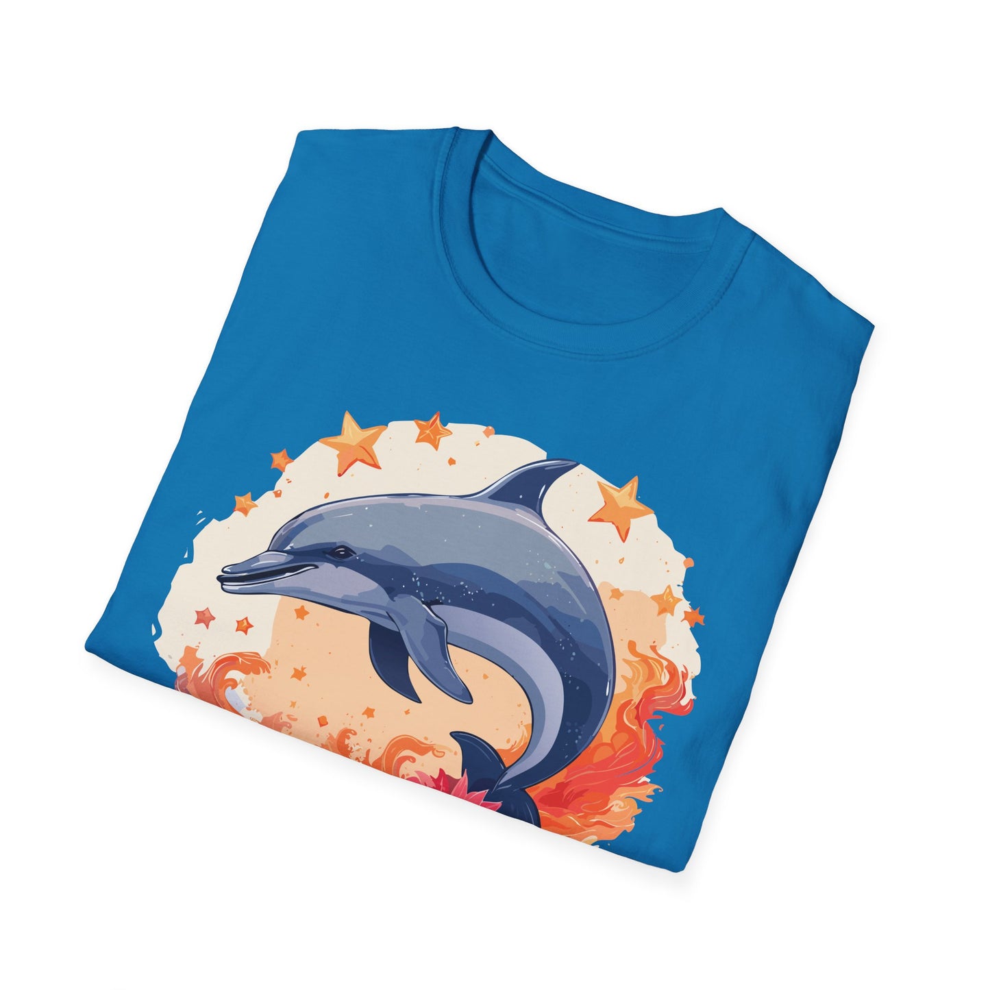Dolphin Shirts, Shirt with Dolphin, Fish Tee Shirt, Animal Shirt