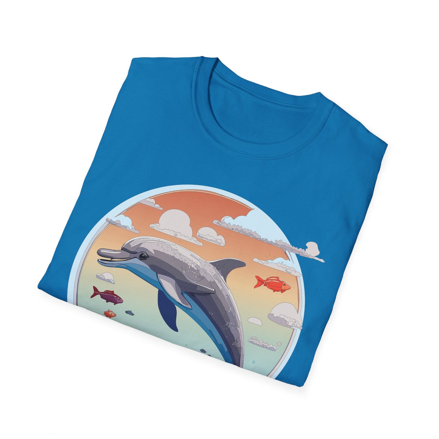 Dolphin Shirts, Shirt with Dolphin, Fish Tee Shirt, Animal Shirt