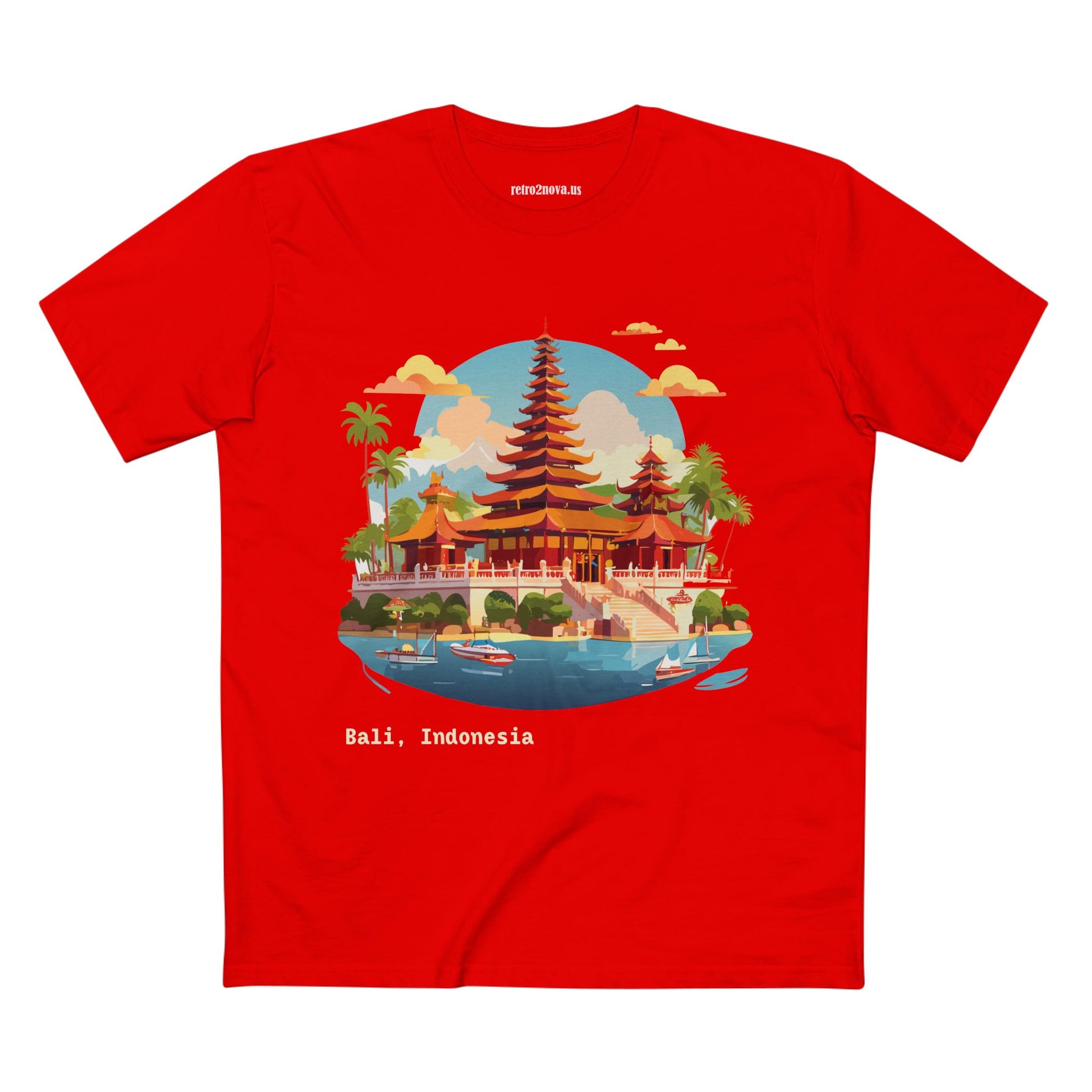Travel Shirt, Tourist Shirt, Bali Shirt - retro2nova