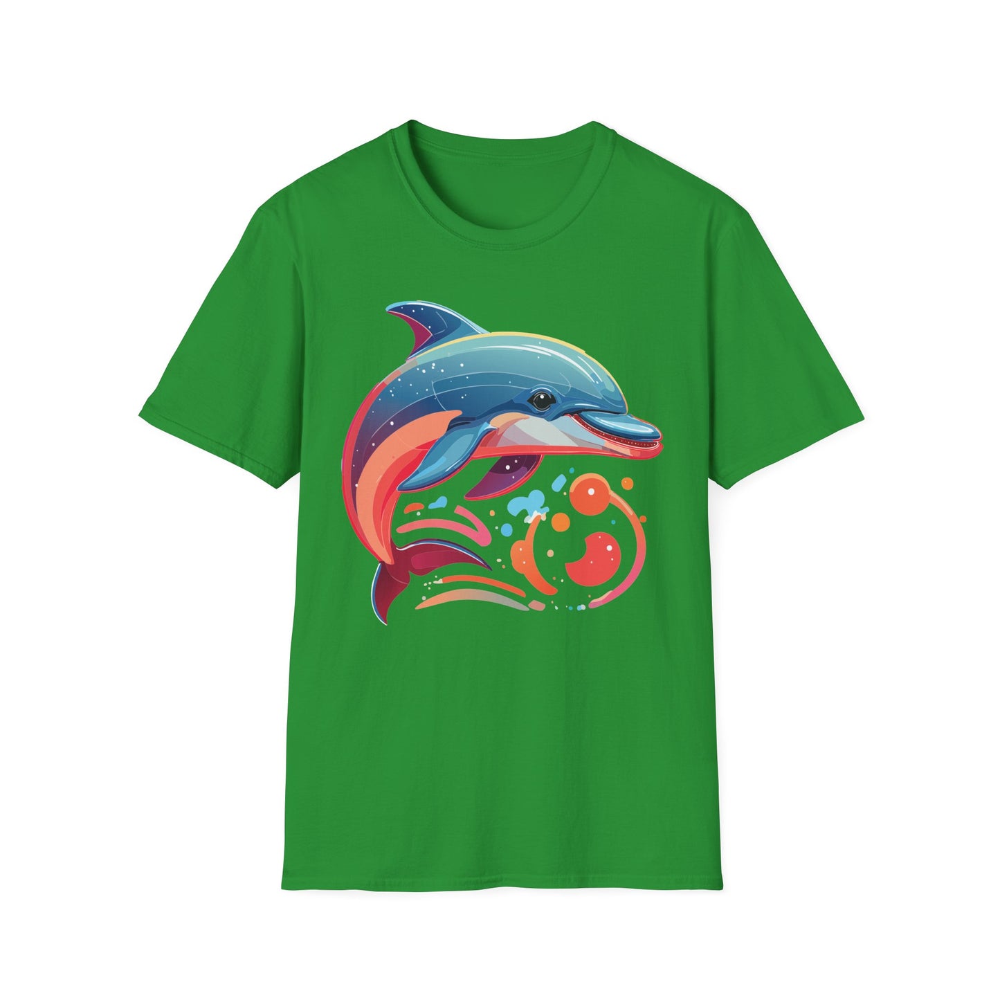Dolphin Shirts, Shirt with Dolphin, Fish Tee Shirt, Animal Shirt