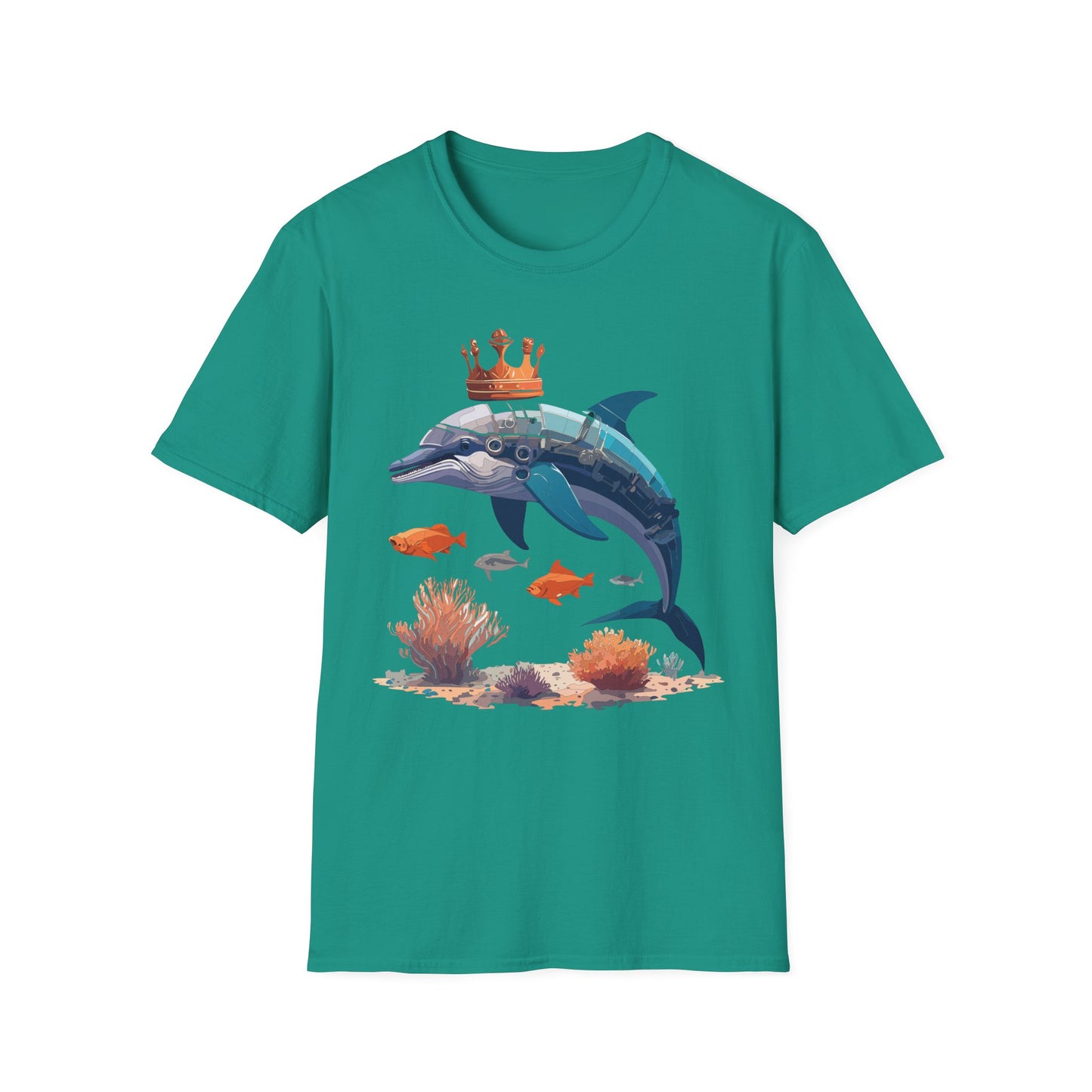 Dolphin Shirts, Shirt with Dolphin, Fish Tee Shirt, Animal Shirt