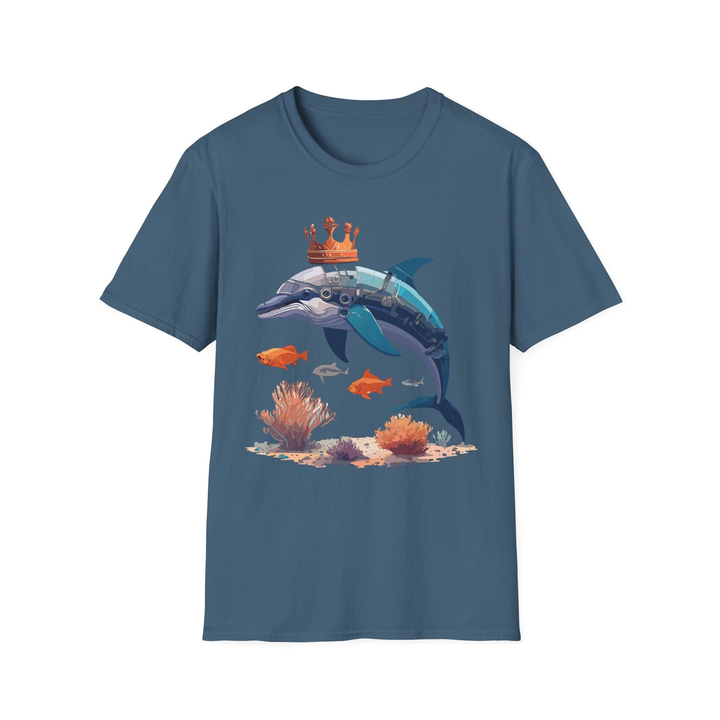 Dolphin Shirts, Shirt with Dolphin, Fish Tee Shirt, Animal Shirt