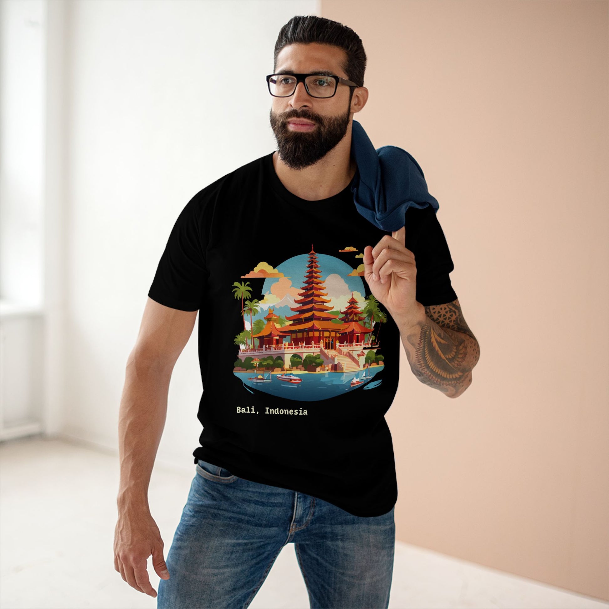 Travel Shirt, Tourist Shirt, Bali Shirt - retro2nova