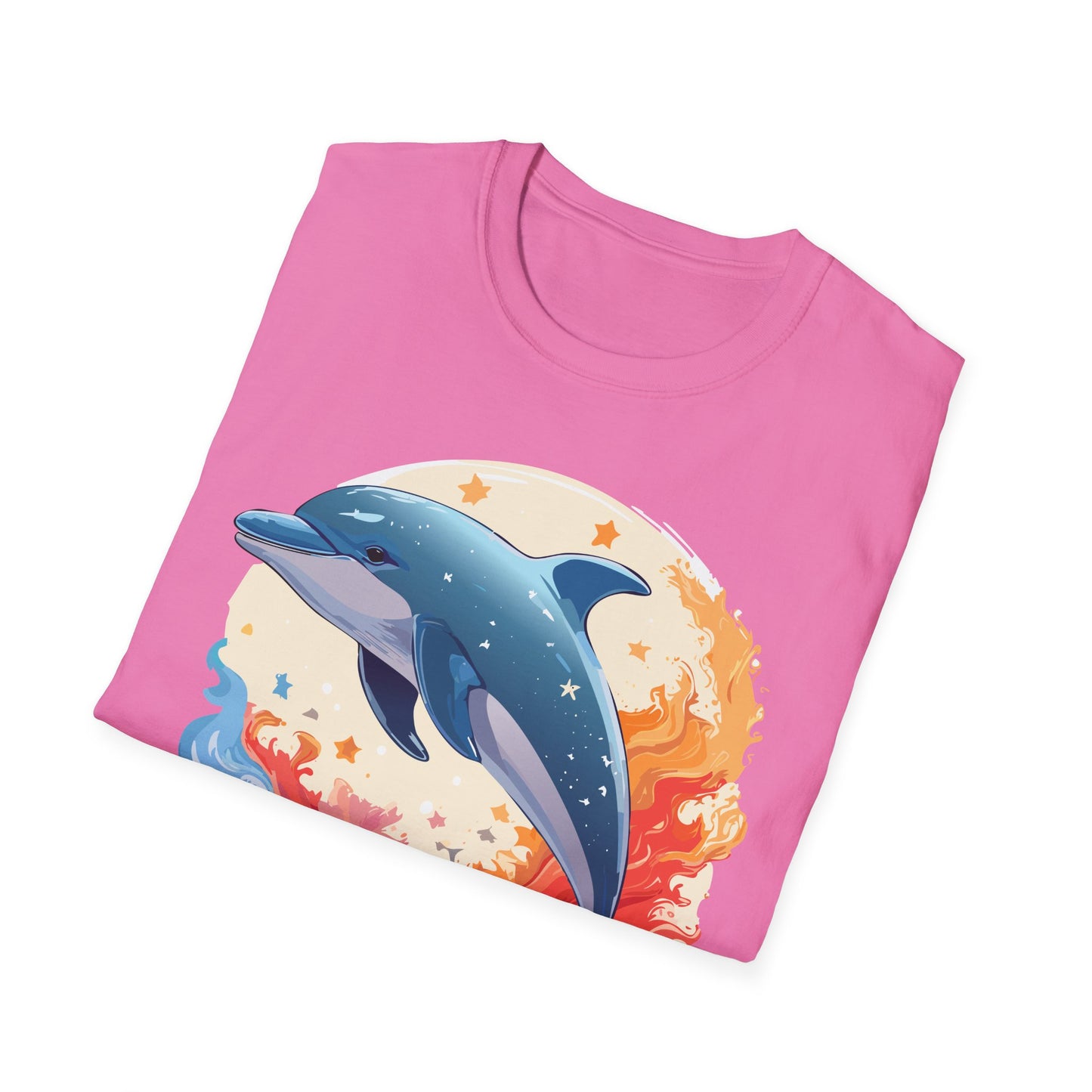Dolphin Shirts, Shirt with Dolphin, Fish Tee Shirt, Animal Shirt