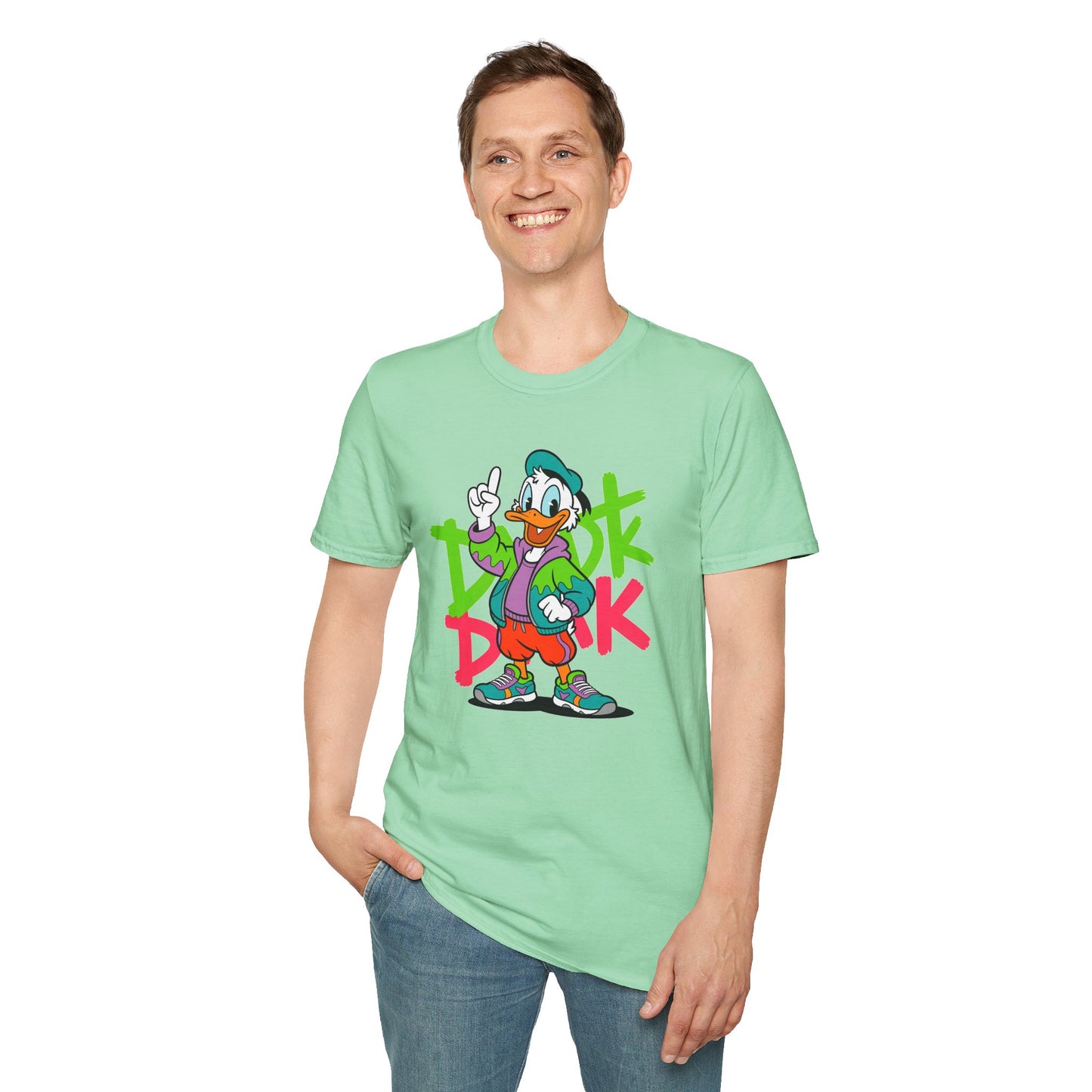 Gildan Softstyle 64000 Unisex Cartoon Animation T Shirt With Funny Animals Tee Apparel
