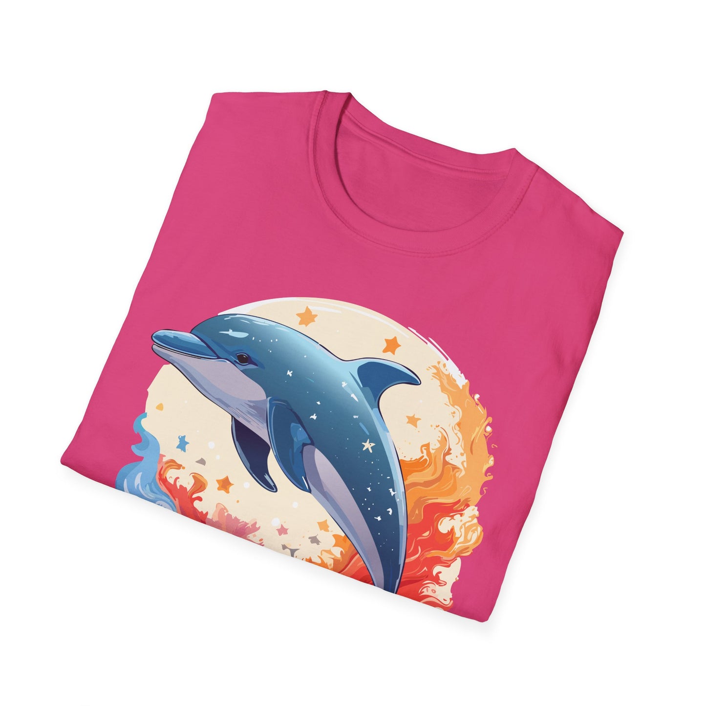 Dolphin Shirts, Shirt with Dolphin, Fish Tee Shirt, Animal Shirt