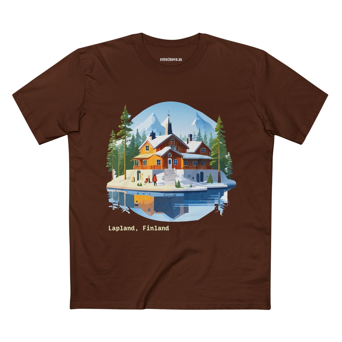 Travel Shirt, Tourist Shirt, Lapland Shirt - retro2nova