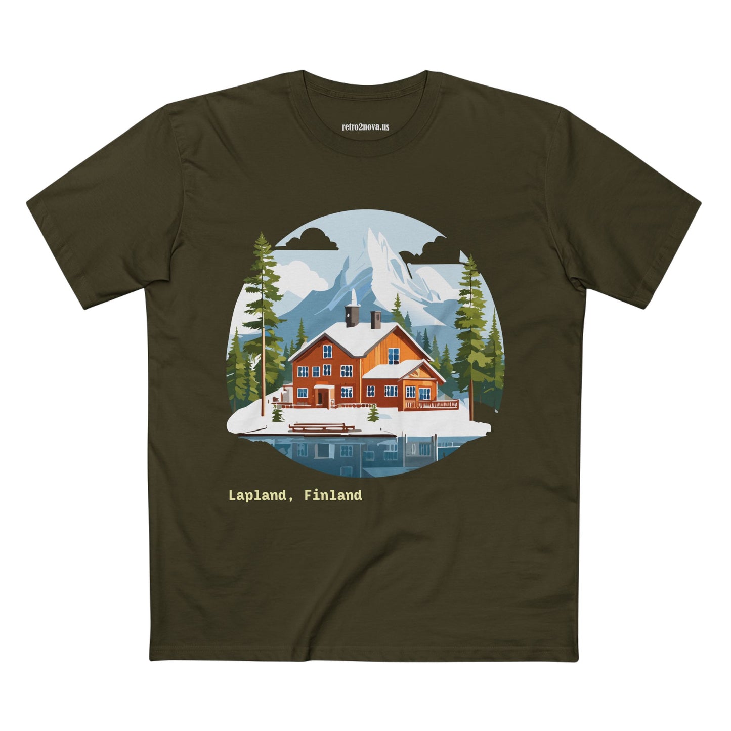 Travel Shirt, Tourist Shirt, Lapland Shirt - retro2nova