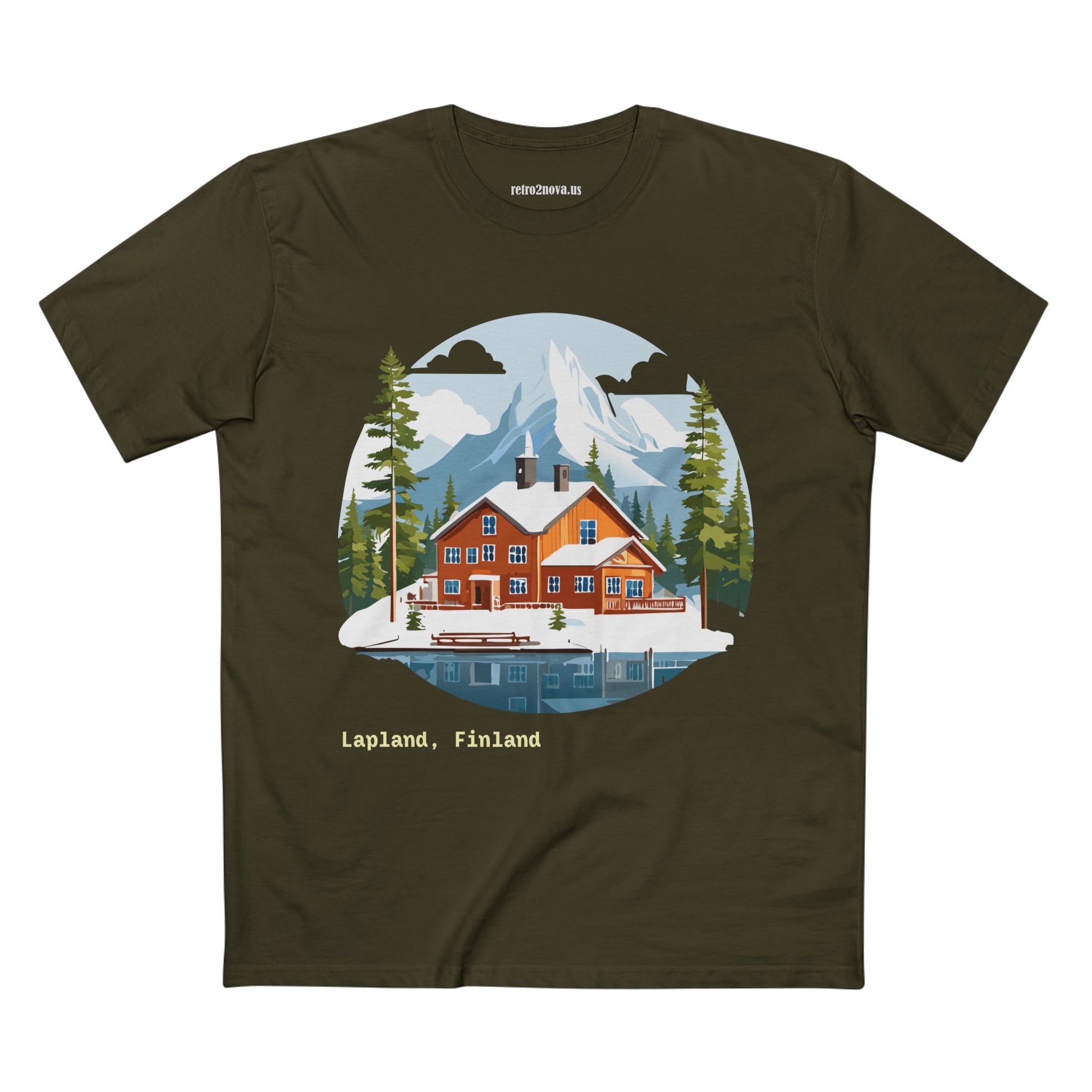 Travel Shirt, Tourist Shirt, Lapland Shirt - retro2nova