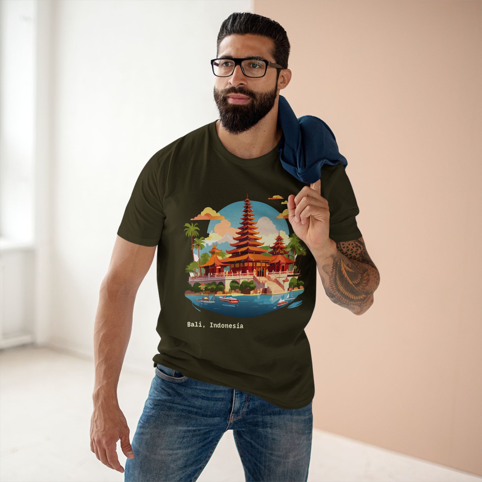 Travel Shirt, Tourist Shirt, Bali Shirt - retro2nova