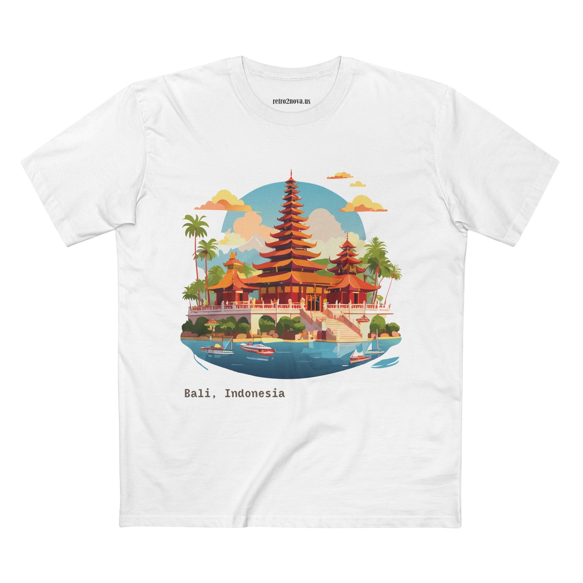 Travel Shirt, Tourist Shirt, Bali Shirt - retro2nova