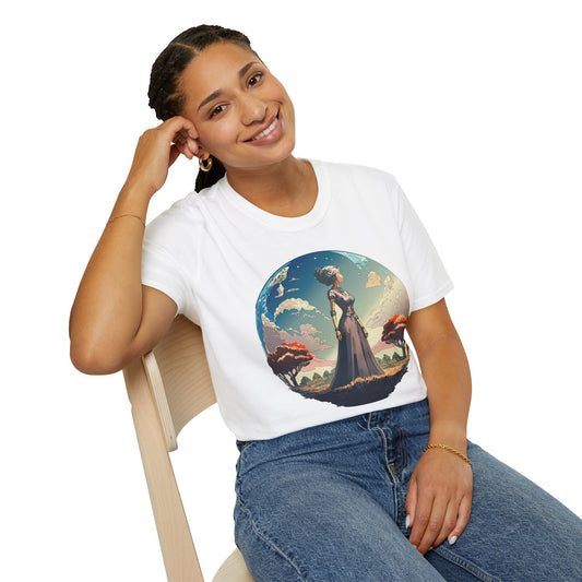 Womens Graphic T Shirt Art Design Tee Gildan Softstyle 64000 Unisex Cotton Short Sleeve
