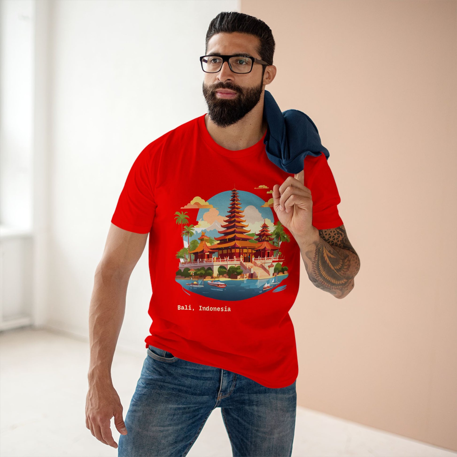 Travel Shirt, Tourist Shirt, Bali Shirt - retro2nova