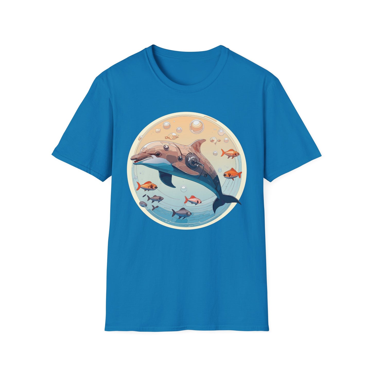 Dolphin Shirts, Shirt with Dolphin, Fish Tee Shirt, Animal Shirt