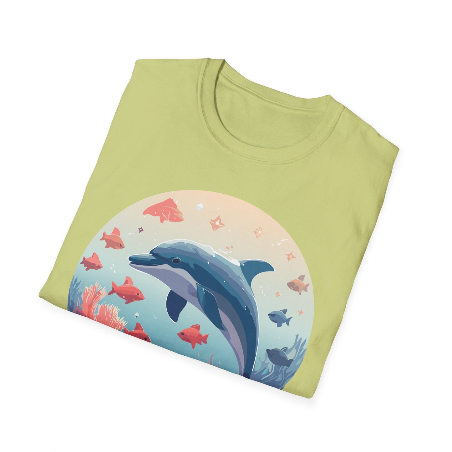 Dolphin Shirts, Shirt with Dolphin, Fish Tee Shirt, Animal Shirt
