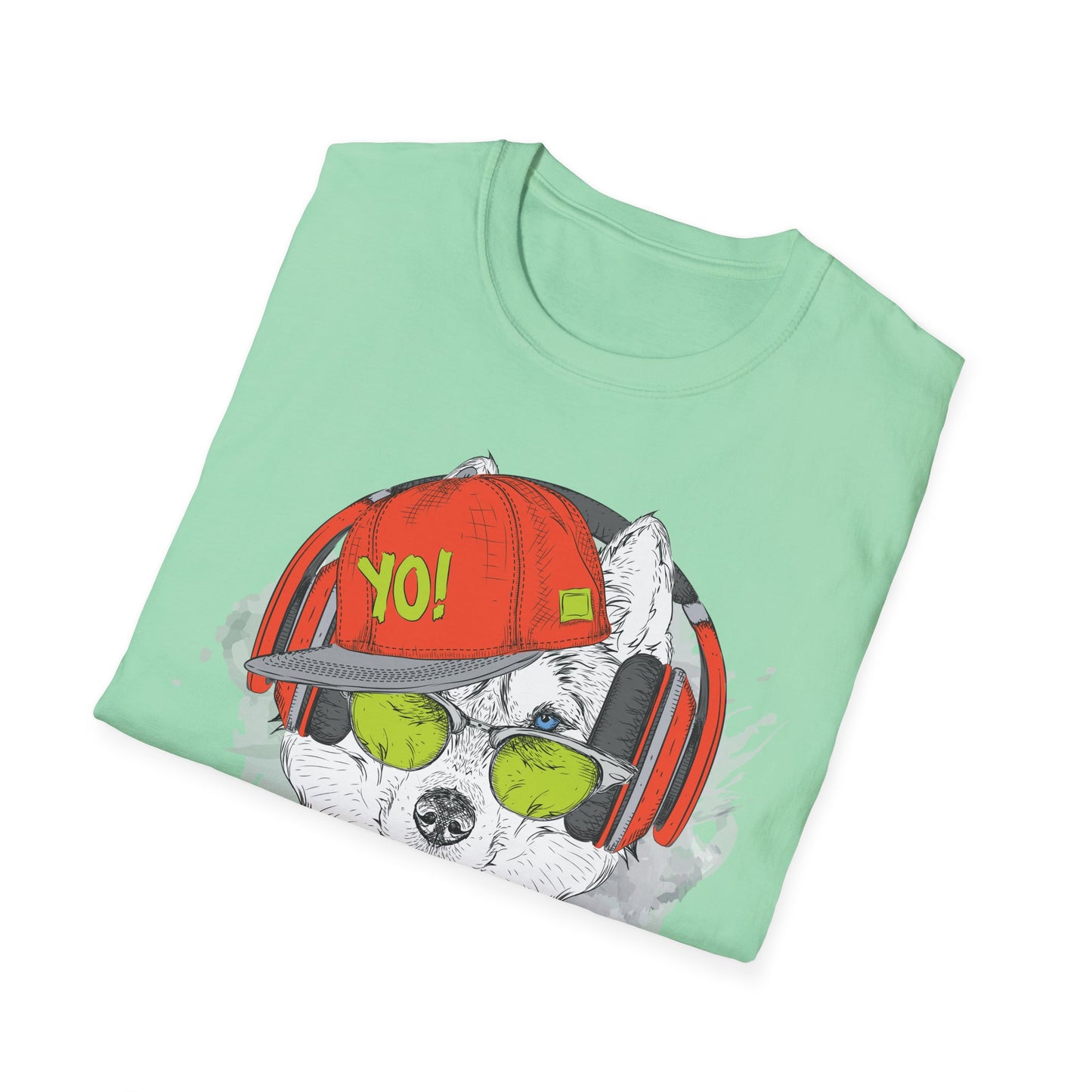 I love Music Animals Shirts, Shirt with Animals, Animals with Headphones Shirt
