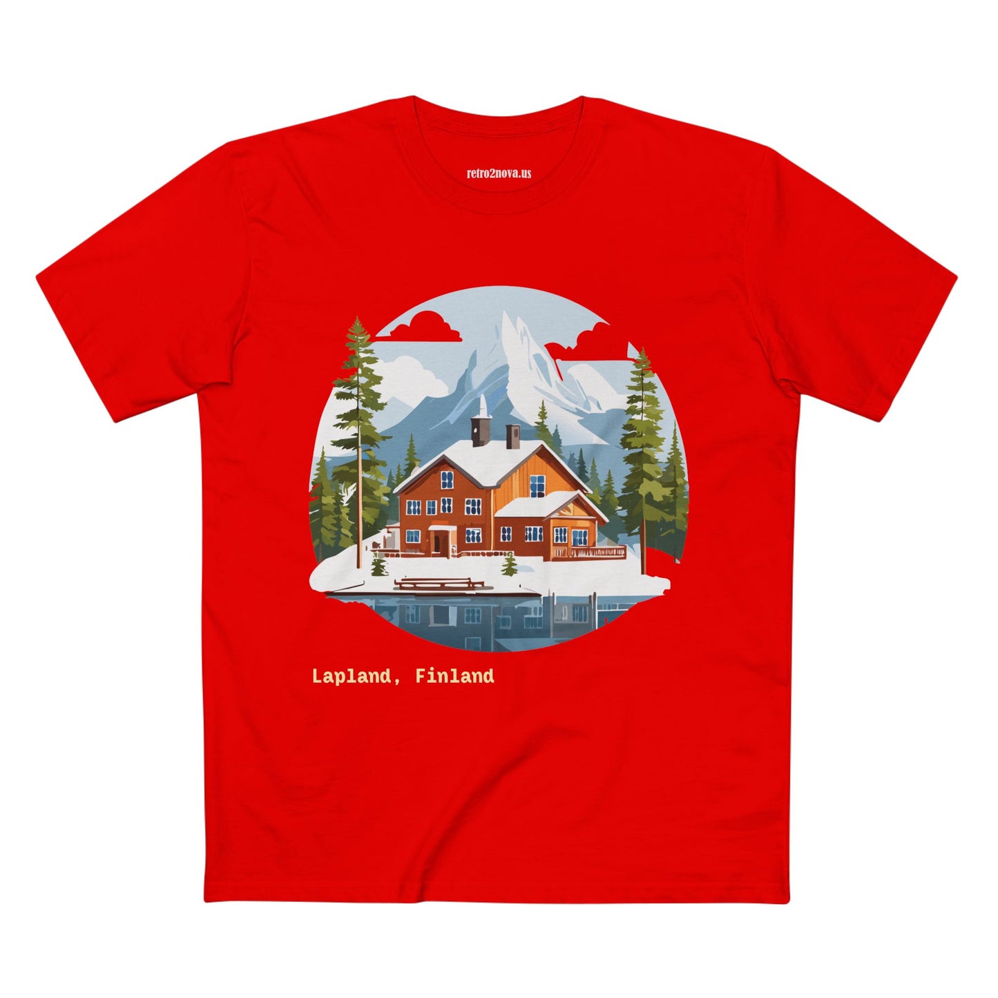 Travel Shirt, Tourist Shirt, Lapland Shirt - retro2nova