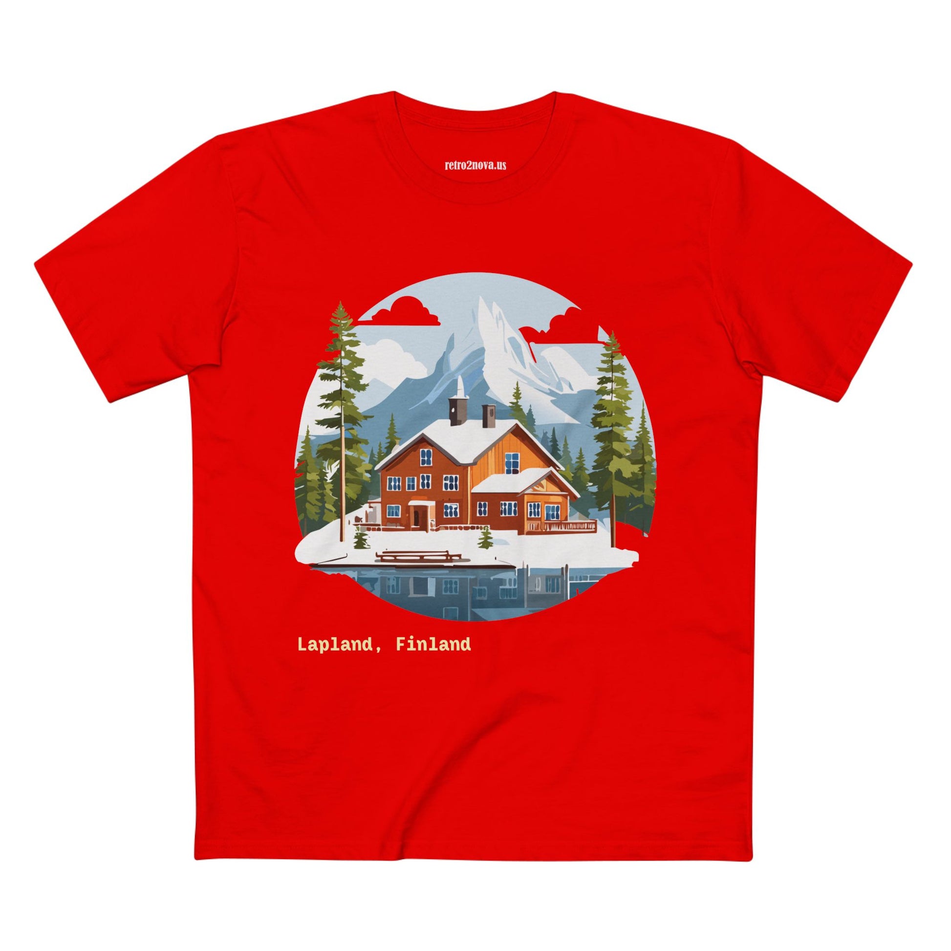 Travel Shirt, Tourist Shirt, Lapland Shirt - retro2nova