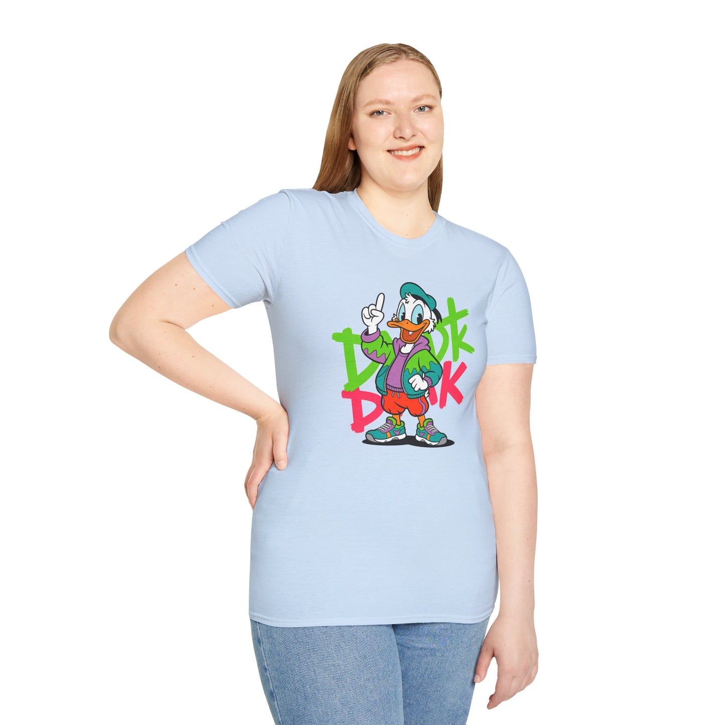 Gildan Softstyle 64000 Unisex Cartoon Animation T Shirt With Funny Animals Tee Apparel