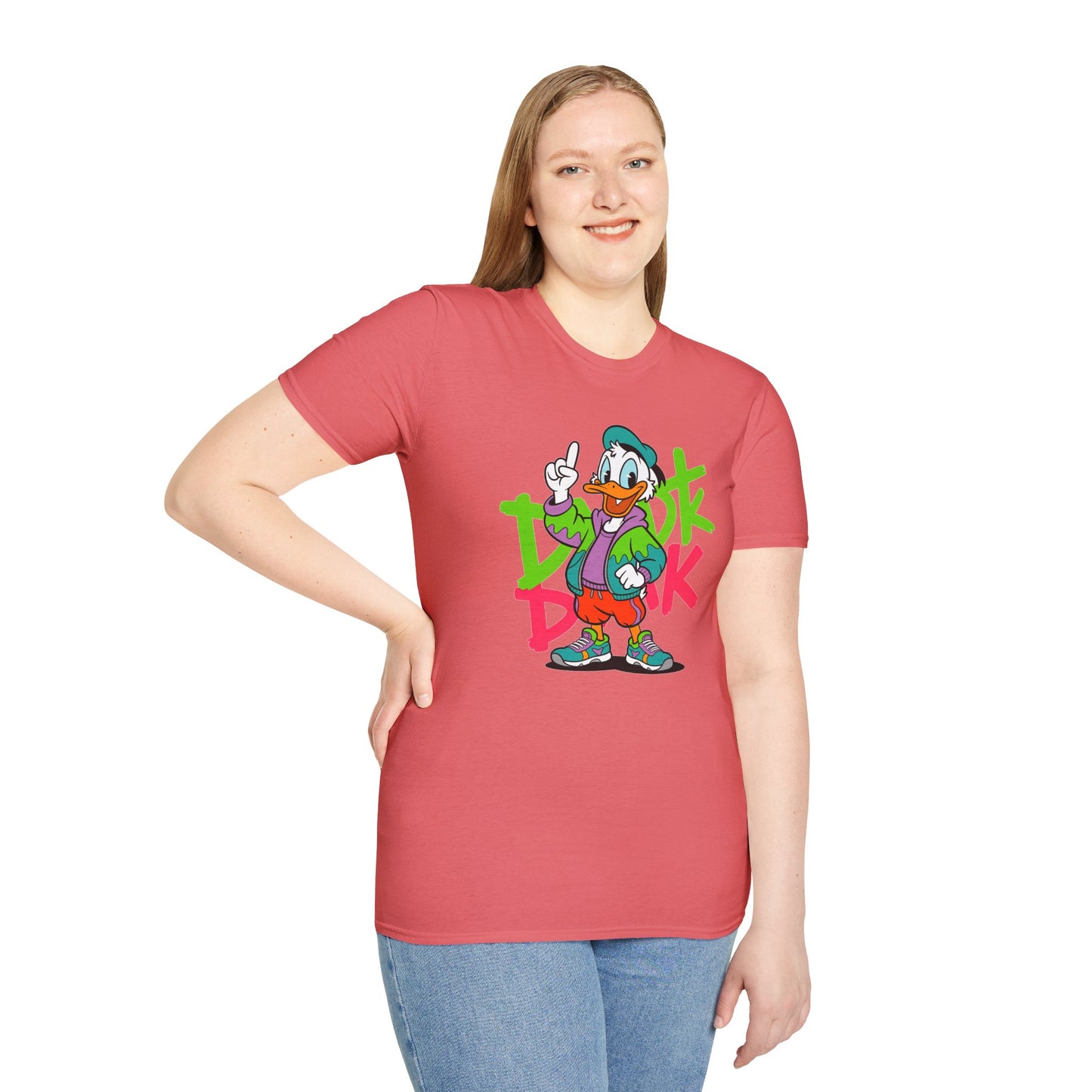 Gildan Softstyle 64000 Unisex Cartoon Animation T Shirt With Funny Animals Tee Apparel